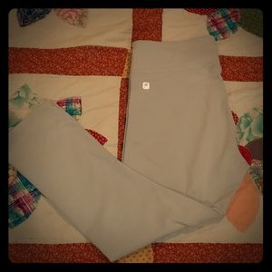 Fabletics Grey Capri Leggings